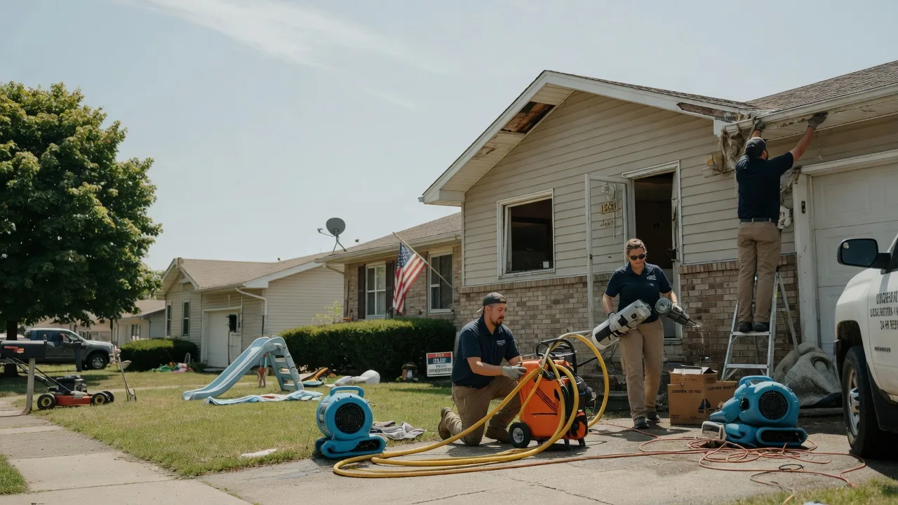 Water Damage Restoration in New Trenton, IN near me